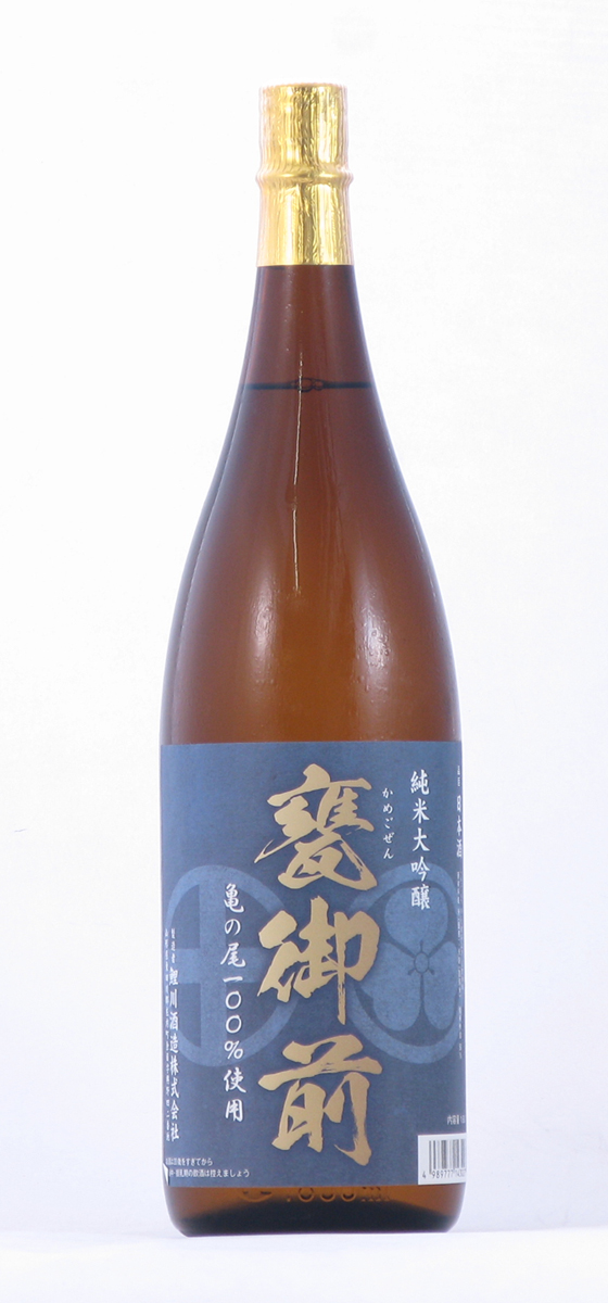 鯉川酒造 甕御前 かめごぜん 純米大吟醸 亀の尾 | 日本酒 | 山形の地酒